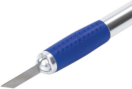 Нож макетный ОСТРОВ СОКРОВИЩ, 6 разновидностей лезвий, металл, пластиковый футляр, 237161