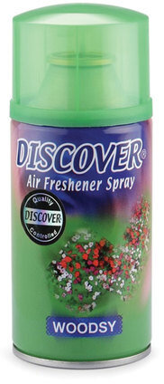 Сменный баллон 320 мл, DISCOVER &quot;Woodsy&quot;, свежий лесной, для диспенсеров DISCOVER, 61167
