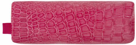 Пенал-косметичка BRAUBERG, "крокодиловая кожа", 20х6х4 см, "Ultra pink", 270850