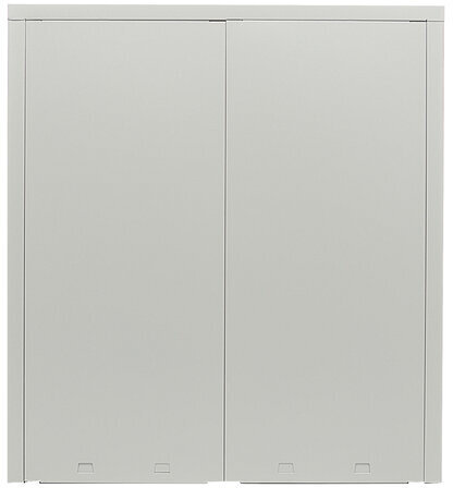 Шкаф металлический (антресоль) BRABIX "MK 08/46", 830х915х460 мм, 24 кг, 1 полка, разборный, 291137, S204BR080102