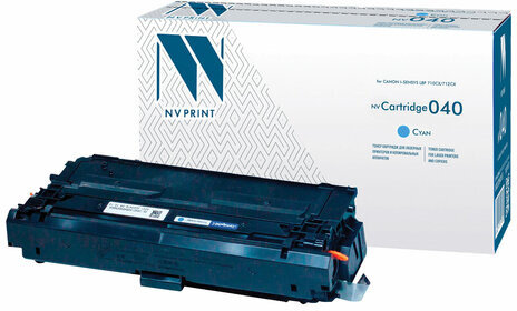 Картридж лазерный NV PRINT (NV-040C) для Canon i-SENSYS LBP 710Cx/712Cx, голубой, ресурс 5400 страниц