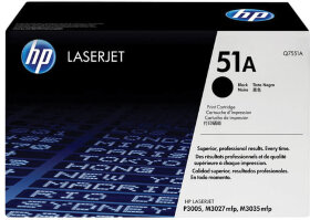 Картридж лазерный HP (Q7551A) LaserJet M3035/3027/P3005 и другие, №51А, оригинальный, ресурс 6500 страниц