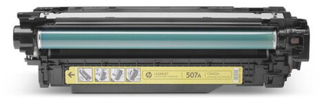 Картридж лазерный HP (CE402A) LaserJet Pro M570dn/M570dw, №507A, желтый, оригинальный, ресурс 6000 страниц