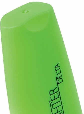 Текстовыделитель BRAUBERG "DELTA", ЗЕЛЕНЫЙ, линия 1-5 мм, 151720