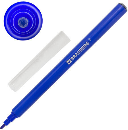 Фломастеры BRAUBERG "PREMIUM", 18 цветов, КЛАССИЧЕСКИЕ, вентилируемый колпачок, ПВХ-упаковка с европодвесом, 151935