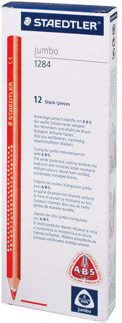 Карандаш цветной утолщенный STAEDTLER "Noris club", 1 шт., трехгранный, грифель 4 мм, фиолетовый, 1284-6