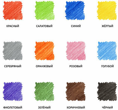 Карандаши цветные ЮНЛАНДИЯ "СЛАДКИЕ ИСТОРИИ", 12 цветов, трехгранные заточенные, 181393