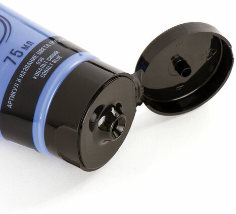 Краска акриловая художественная BRAUBERG ART CLASSIC, туба 75мл, КОБАЛЬТ СИНИЙ, 191094