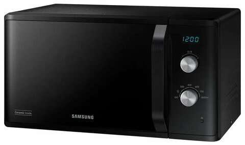 Микроволновая печь SAMSUNG MS23K3614AK/BW, объем 23 л, мощность 800 Вт, механическое управление