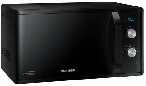 Микроволновая печь SAMSUNG MS23K3614AK/BW, объем 23 л, мощность 800 Вт, механическое управление
