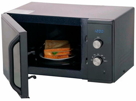 Микроволновая печь SAMSUNG MS23K3614AK/BW, объем 23 л, мощность 800 Вт, механическое управление