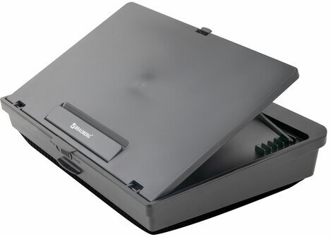 Подставка для ноутбука, планшета 377х287х80 мм, ящик для хранения, BRAUBERG, 513793