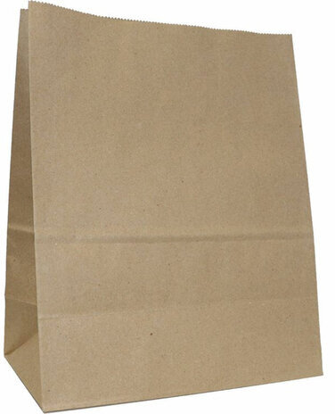 Крафт-пакет бумажный 26х15х35 см, плотность 90 г/м2