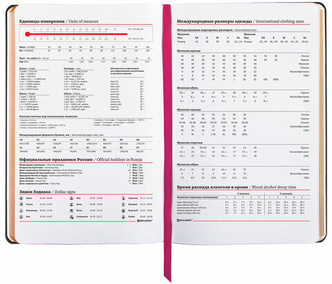 Ежедневник недатированный А5 (138х213 мм), BRAUBERG VISTA, под кожу, гибкий, 136 л., "Fruit story", 112024