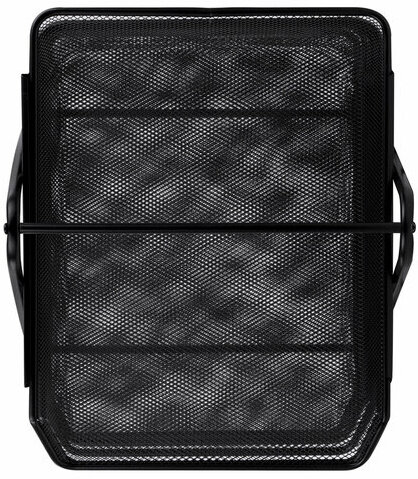 Лоток горизонтальный для бумаг BRAUBERG "Germainum", 5 секций, 370х355х295 мм, металл, черный, 237971