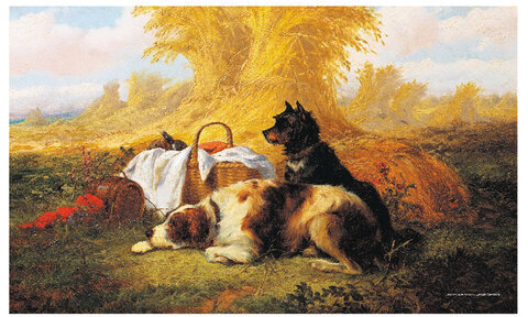 Календарь квартальный с бегунком 2023 г., 3 блока, 4 гребня, УльтраЛюкс, "Арт-галерея", HATBER, 3Кв4гр2ц_25706