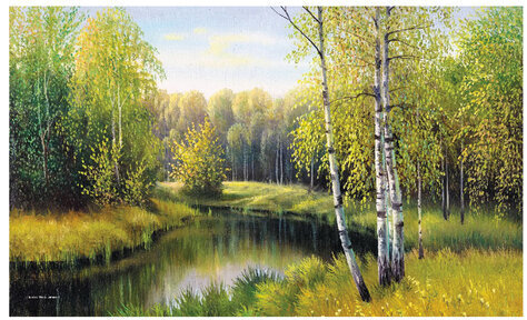 Календарь квартальный с бегунком 2023 г., 3 блока, 4 гребня, УльтраЛюкс, "Арт-галерея", HATBER, 3Кв4гр2ц_25706