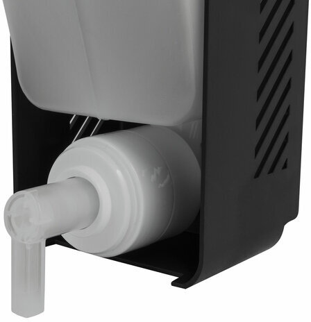 Дозатор для мыла-пены LAIMA PROFESSIONAL ORIGINAL, НАЛИВНОЙ, 0,8 л, черный, ABS-пластик, 605777