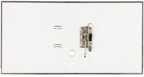 Папка-регистратор ОФИСМАГ, фактура стандарт, с мраморным покрытием, 50 мм, черный корешок, 222096