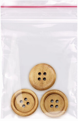 Пакеты с замком ZIP LOCK "зиплок", комплект 100 шт., 40х60 мм, ПВД, толщина 35 микрон, BRAUBERG, 606206