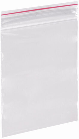Пакеты с замком ZIP LOCK "зиплок", комплект 100 шт., 40х60 мм, ПВД, толщина 35 микрон, BRAUBERG, 606206