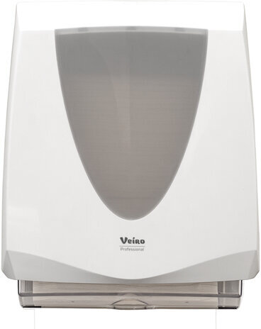 Диспенсер для полотенец листовых VEIRO Professional (H2/H3) "Prima", V/Z/W-сложения, белый, TSD PRI ELP VEI