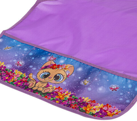 Фартук с нарукавниками BRAUBERG, 45x54 см, 3 кармана, "Charming kitten", 271047