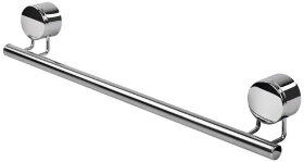 Держатель для полотенец LAIMA, ширина 46 см, нержавеющая сталь, крепление к стене, 607432