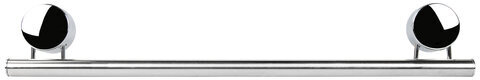 Держатель для полотенец LAIMA, ширина 46 см, нержавеющая сталь, крепление к стене, 607432