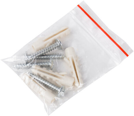 Держатель для полотенец LAIMA, ширина 46 см, нержавеющая сталь, крепление к стене, 607432