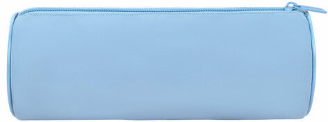 Пенал-тубус BRAUBERG, с эффектом Soft Touch, мягкий, пастельно-голубой, 22х8 см, 272300