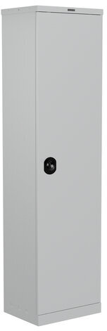 Шкаф металлический офисный BRABIX "MK 18/47/37-01", 1830х472х370 мм, 25 кг, 4 полки, разборный, 291138, S204BR181102