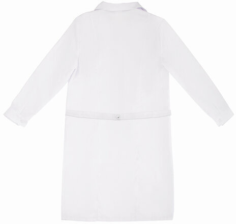 Халат медицинский мужской белый, тиси, размер 56-58, рост 170-176, плотность 120 г/м2, 610762