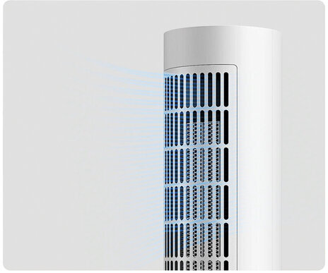 Тепловентилятор XIAOMI Smart Tower Heater Lite, 1400/2000 Вт, 4 режима, белый, BHR6101EU