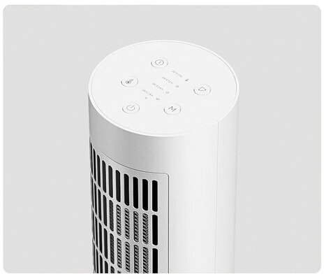 Тепловентилятор XIAOMI Smart Tower Heater Lite, 1400/2000 Вт, 4 режима, белый, BHR6101EU