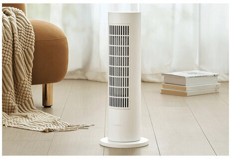 Тепловентилятор XIAOMI Smart Tower Heater Lite, 1400/2000 Вт, 4 режима, белый, BHR6101EU
