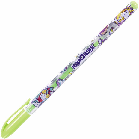 Ручки гелевые ЮНЛАНДИЯ, НАБОР 6 ЦВЕТОВ, ПАСТЕЛЬ, корпус с печатью, узел 0,7 мм, линия письма 0,5 мм, 142803