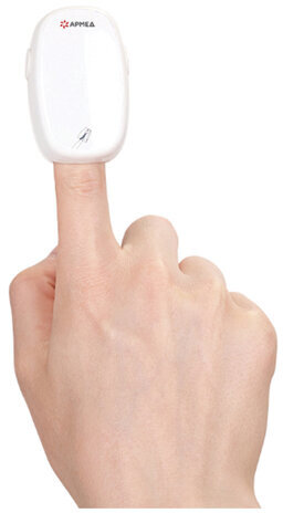 Пульсоксиметр АРМЕД YX303 диапазон SpO2 70%-100%, диапазон пульса 25-250 уд/мин, с поверкой, 1937901