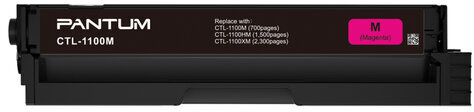 Картридж лазерный PANTUM (CTL-1100HM) CP1100/CM1100, пурпурный, оригинальный, ресурс 1500 страниц
