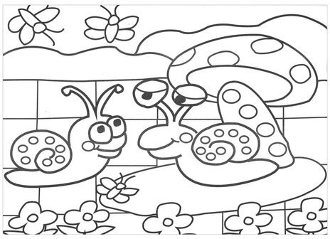 Раскраска по номерам А4, ЮНЛАНДИЯ "УЛИТКИ", С ВОСКОВЫМИ МЕЛКАМИ, 4 картинки, 661612