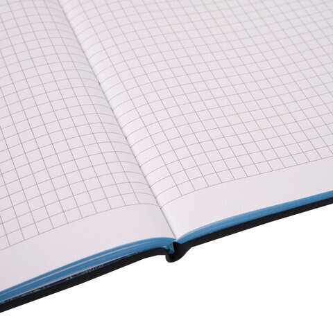 Тетрадь А5 (168х208 мм), 80 л., сшивка, клетка, под кожу, BRAUBERG VISTA, "Paisley", 403925