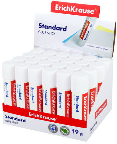 Клей-карандаш ERICH KRAUSE "EasyStick", 19 г, 48032