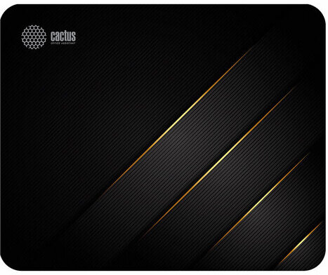 Коврик для мыши CACTUS "Gold Geometry", 300x250x3 мм, CS-MP-P04M