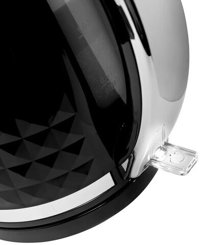 Чайник BRAYER BR1009, 1,7 л, 2200 Вт, закрытый нагревательный элемент, пластик, черный