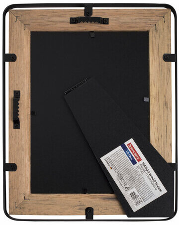 Рамка из мангового дерева BRAUBERG LOFT IRONWOOD, фото 13х18 см, акриловый экран, 19х24 см, 391287