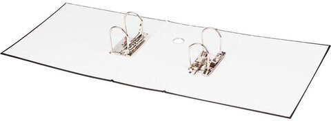 Папка-регистратор с двумя арочными механизмами (до 800 листов), покрытие ПВХ, 125 мм, черная