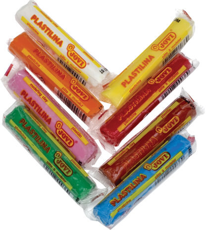 Пластилин на растительной основе JOVI (Испания), 8 цветов, 120 г, 28