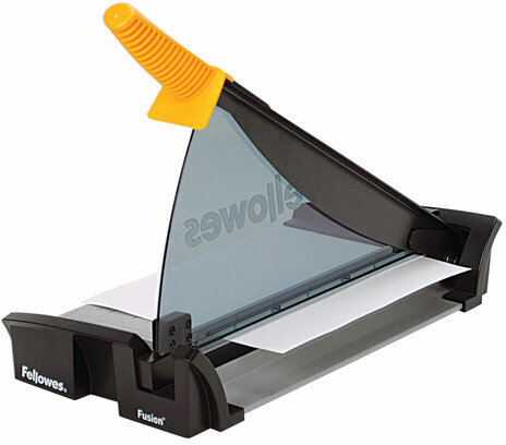 Резак сабельный FUSION A4, 10 листов, длина реза 320 мм, металлическая основа, FELLOWES, FS-54108