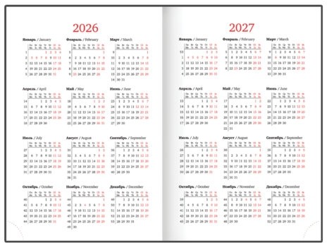 Ежедневник датированный 2026 А5 138x213мм BRAUBERG Senator, под кожу, зеленый, 117092