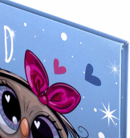 Дневник 1-4 класс 48 л., гибкая обложка, ЮНЛАНДИЯ, выборочный лак, с подсказом, "Совушка", 106342